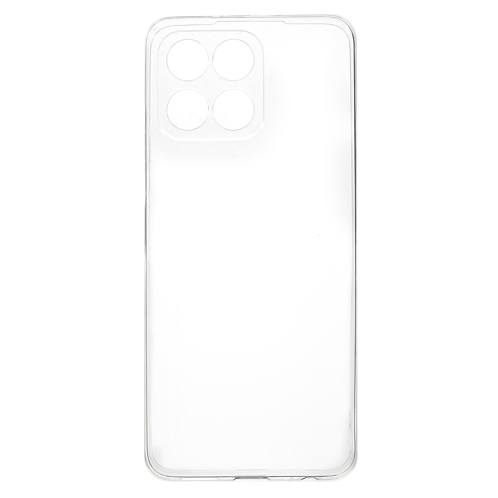 For Honor X6 4G Soft TPU Transparent Back Cover Scratch-resistant Ultra Slim Protective Cell Phone Case
