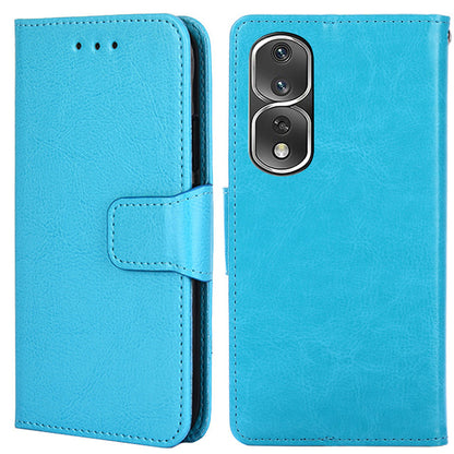 For Honor 80 Pro 5G PU Leather Wallet Protective Phone Case Stand Magnetic Closure Shockproof Flip Cover