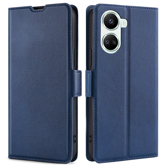 For Huawei nova 10 SE 4G PU Leather Dual Magnetic Clasp Flip Phone Case Stand Card Holder Protective Cover