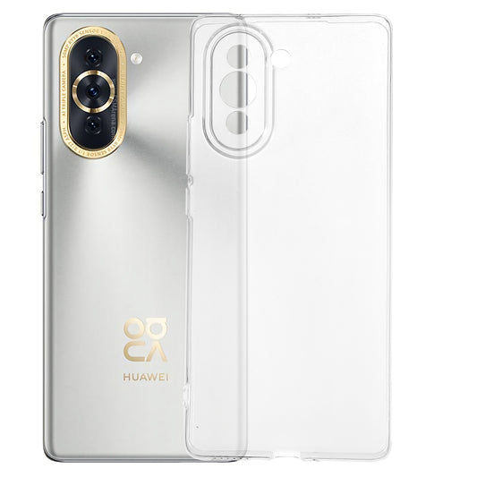 For Huawei nova 10 4G Soft TPU Drop-proof Phone Case Transparent Clear Slim Non-Yellowing Phone Back Cover