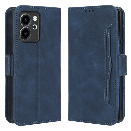 For Honor 80 SE 5G Shockproof PU Leather Phone Stand Case Multiple Card Slots Folio Flip Wallet Cover