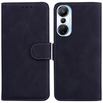 For Infinix Hot 20S 4G Solid Color PU Leather Full Protection Smartphone Case Magnetic Clasp Flip Wallet Stand Phone Cover
