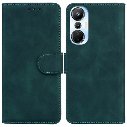 For Infinix Hot 20S 4G Solid Color PU Leather Full Protection Smartphone Case Magnetic Clasp Flip Wallet Stand Phone Cover