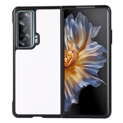 For Honor Magic Vs 5G Litchi Texture Anti-drop Phone Protective Cover PU Leather Coated Hard PC Case