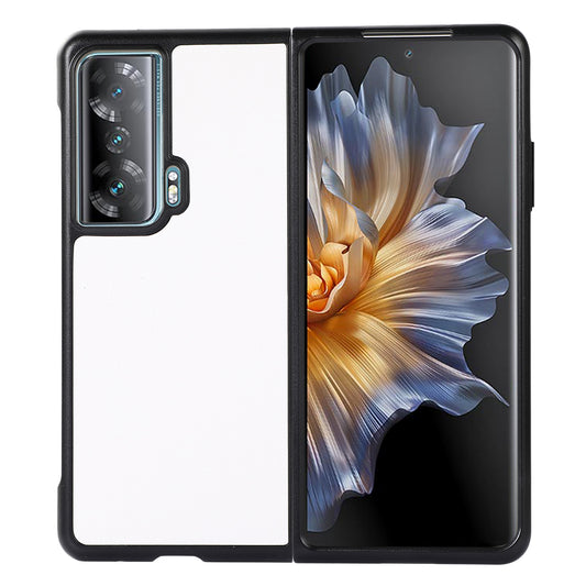 For Honor Magic Vs 5G Litchi Texture Anti-drop Phone Protective Cover PU Leather Coated Hard PC Case