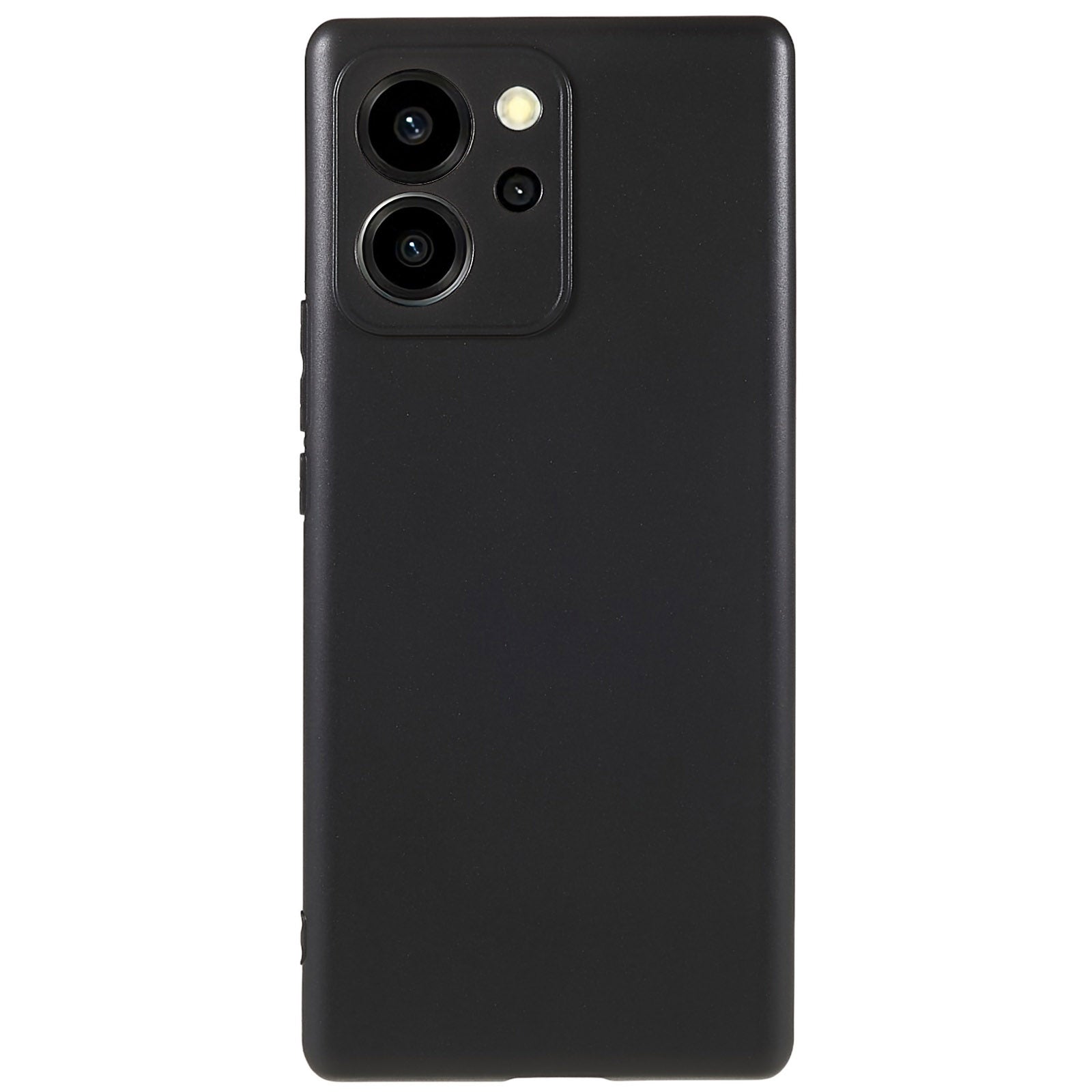 For Honor 80 SE 5G Cell Phone Cover Black Matte Flexible TPU Case Anti-scratch Protective Shell