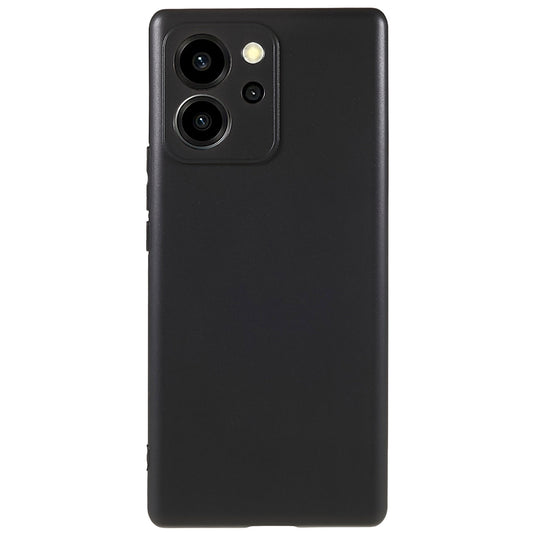 For Honor 80 SE 5G Cell Phone Cover Black Matte Flexible TPU Case Anti-scratch Protective Shell