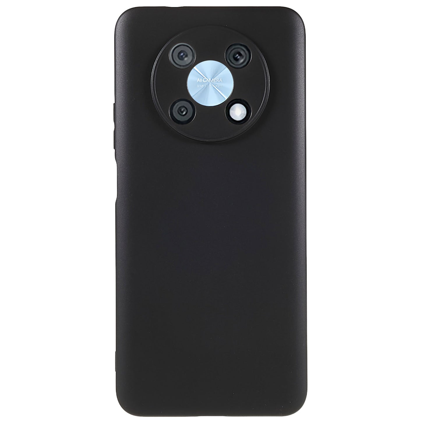 For Huawei nova Y90 4G Flexible TPU Case Black Matte Anti-scratch Protective Cell Phone Shell Protector
