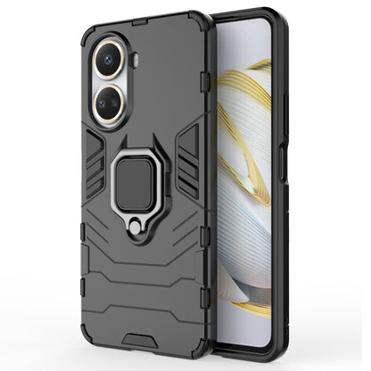 Protective Shell for Huawei nova 10 SE 4G Ring Kickstand Phone Case PC+TPU Mobile Phone Cover