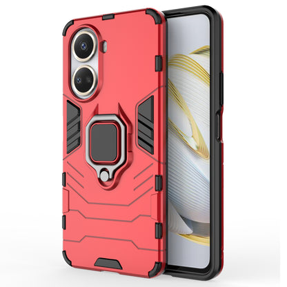 Protective Shell for Huawei nova 10 SE 4G Ring Kickstand Phone Case PC+TPU Mobile Phone Cover