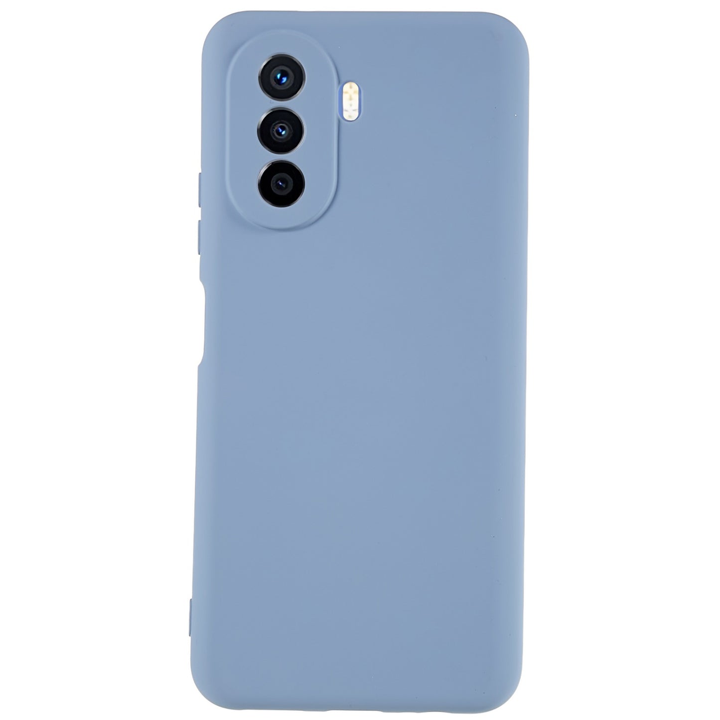 For Huawei nova Y70 4G Arc Edge Liquid Silicone Texture Case 2.0mm Thick Shockproof Soft TPU Phone Cover