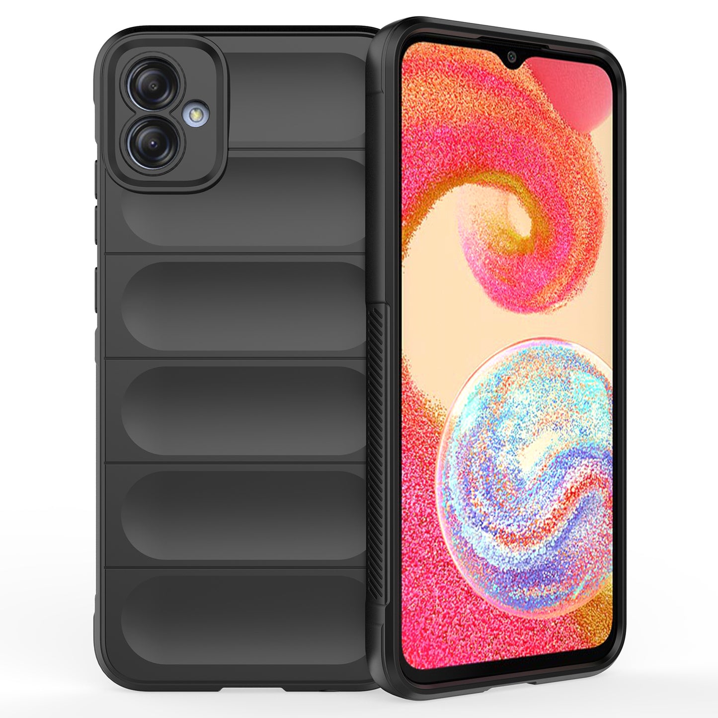 For Samsung Galaxy A04e 4G Soft Rugged Back Cover Anti-scratch Drop-proof Phone Protective Case
