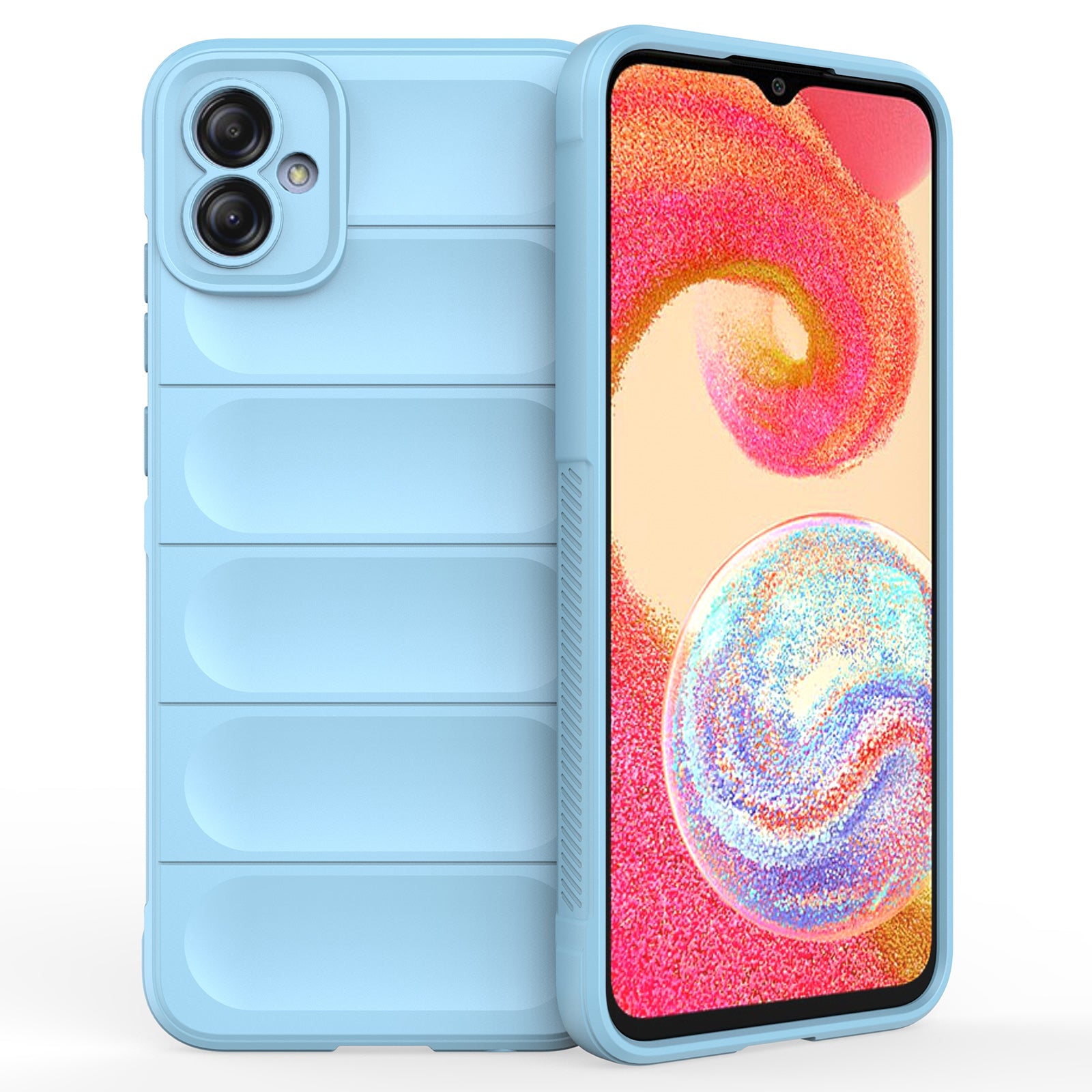 For Samsung Galaxy A04e 4G Soft Rugged Back Cover Anti-scratch Drop-proof Phone Protective Case