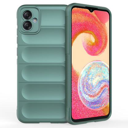 For Samsung Galaxy A04e 4G Soft Rugged Back Cover Anti-scratch Drop-proof Phone Protective Case