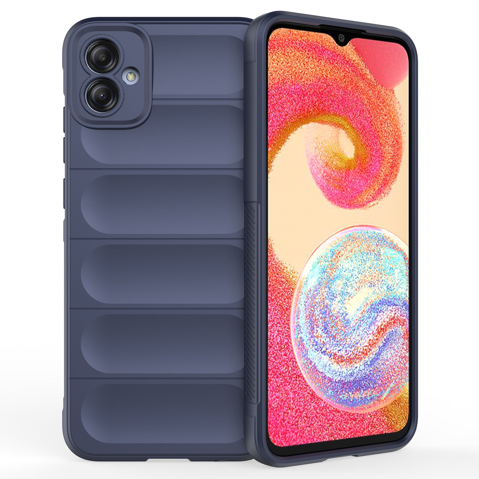 For Samsung Galaxy A04e 4G Soft Rugged Back Cover Anti-scratch Drop-proof Phone Protective Case