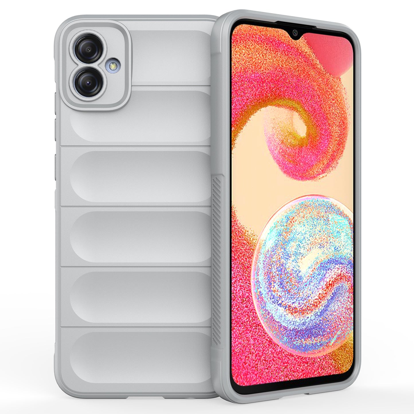 For Samsung Galaxy A04e 4G Soft Rugged Back Cover Anti-scratch Drop-proof Phone Protective Case