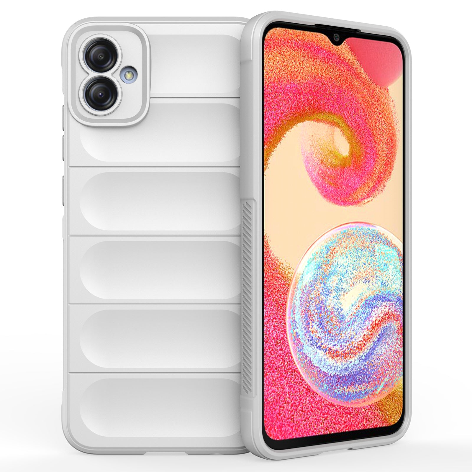 For Samsung Galaxy A04e 4G Soft Rugged Back Cover Anti-scratch Drop-proof Phone Protective Case