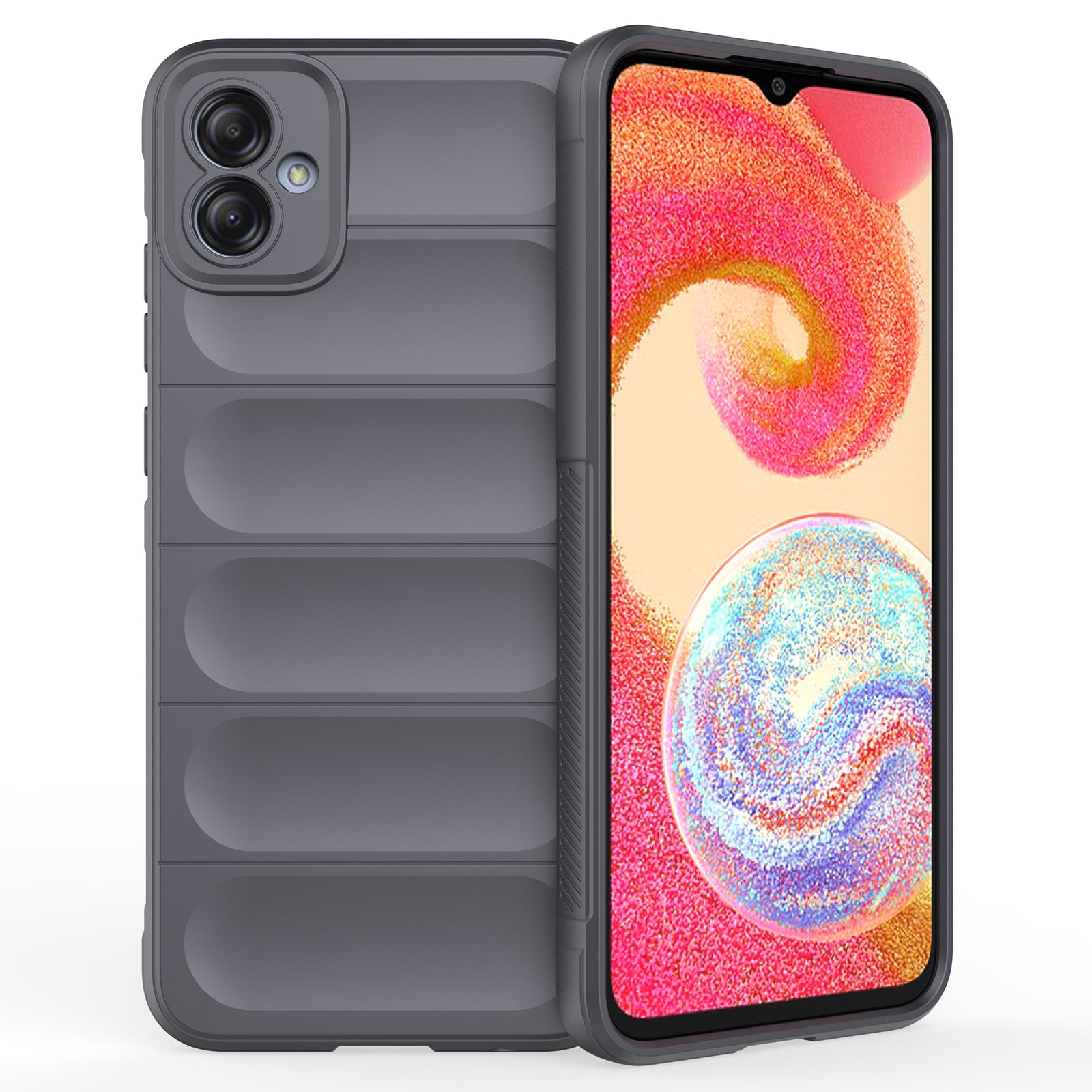 For Samsung Galaxy A04e 4G Soft Rugged Back Cover Anti-scratch Drop-proof Phone Protective Case