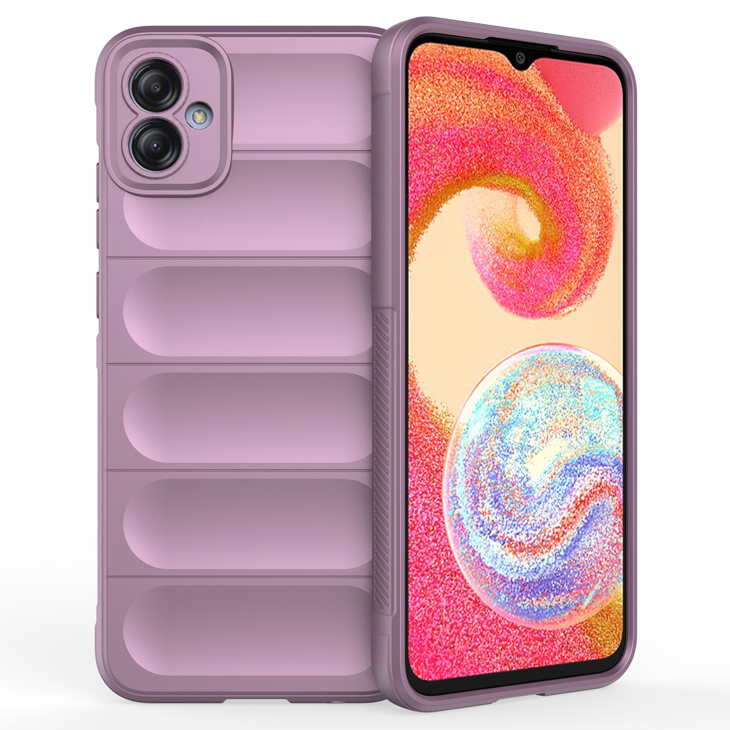 For Samsung Galaxy A04e 4G Soft Rugged Back Cover Anti-scratch Drop-proof Phone Protective Case
