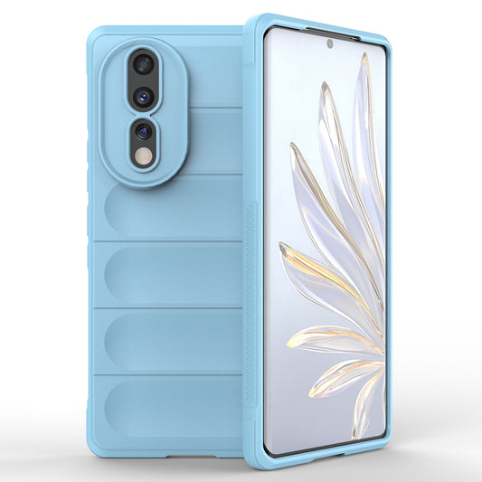For Honor 80 5G Rugged Back Cover Drop-proof Flexible TPU Shockproof Phone Case