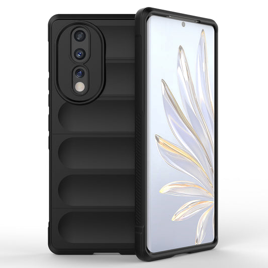 For Honor 80 5G Rugged Back Cover Drop-proof Flexible TPU Shockproof Phone Case