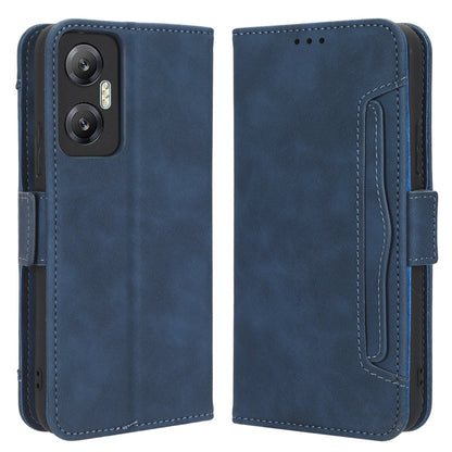 For Infinix Hot 20 5G / X666 / X666B PU Leather Wallet Phone Case Stand Magnetic Closure Flip Phone Cover with Multiple Card Slots
