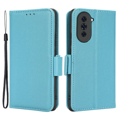 For Huawei nova 10 4G PU Leather Litchi Texture Wallet Stand Case Dual Magnetic Clasp Full Protection Phone Cover