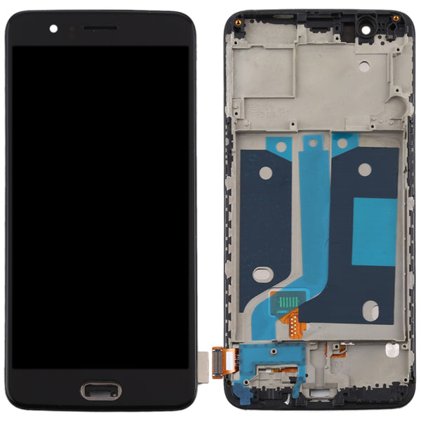 For OnePlus 5 Grade C OLED Screen and Digitizer Assembly + Frame (without Logo)