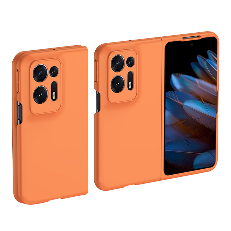 For Oppo Find N2 5G Skin-touch Feeling Hard PC Case Drop-proof Protection Cell Phone Cover