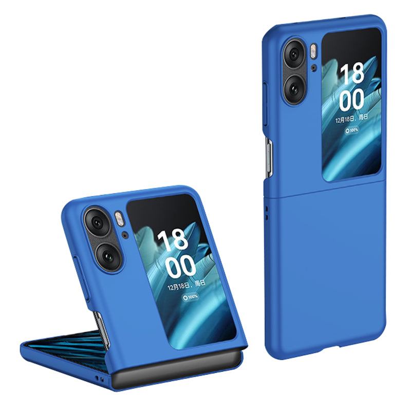 For Oppo Find N2 Flip 5G Skin-touch Feeling Drop-proof Hard PC Back Case Cell Phone Cover Protector