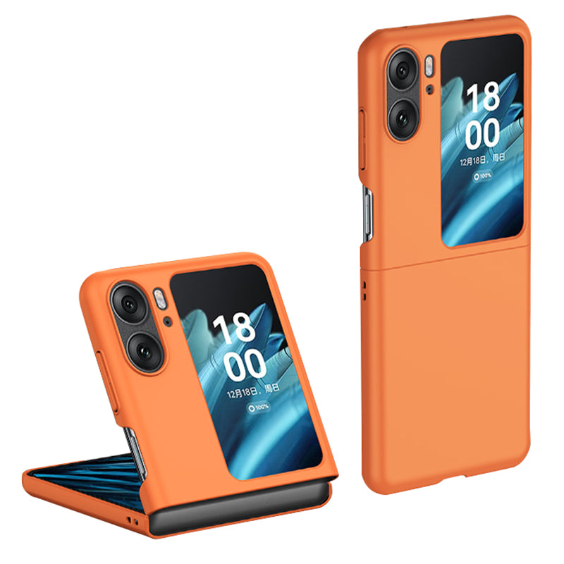 For Oppo Find N2 Flip 5G Skin-touch Feeling Drop-proof Hard PC Back Case Cell Phone Cover Protector