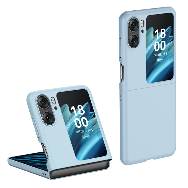 For Oppo Find N2 Flip 5G Skin-touch Feeling Drop-proof Hard PC Back Case Cell Phone Cover Protector