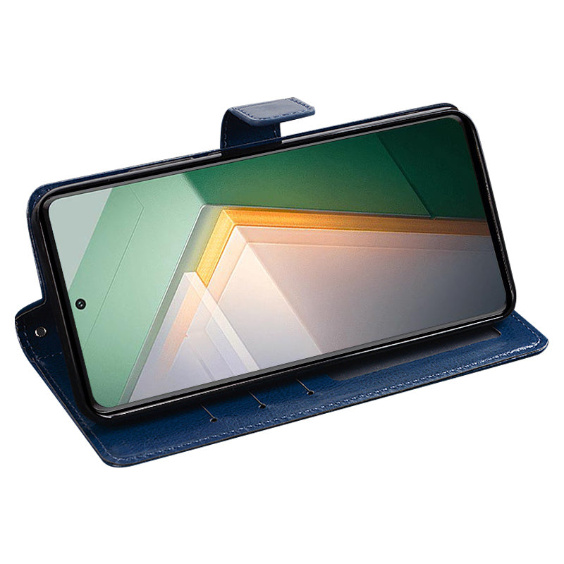 IDEWEI For vivo iQOO 11 5G Crazy Horse Texture PU Leather Case Stand Wallet Folio Flip Shockproof Phone Cover