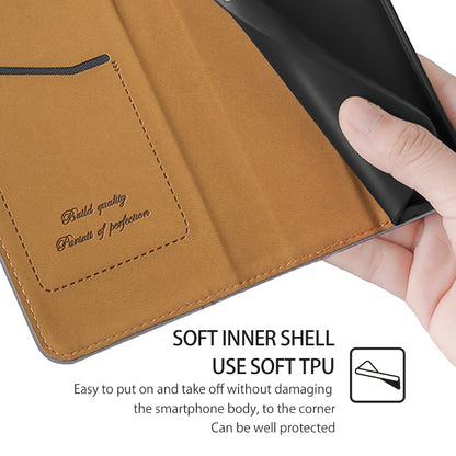 For Realme 10 Pro+ 5G Plaid Pattern PU Leather Card Holder Stand Case Magnetic Auto Closing Protective Phone Cover