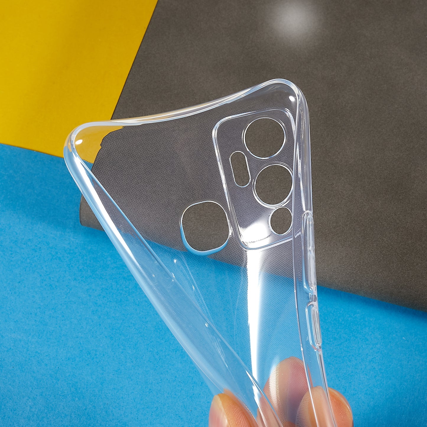 For Infinix Hot 12 Play 4G Ultra-thin Soft TPU Phone Back Cover Anti-drop Anti-scratch Protective Case