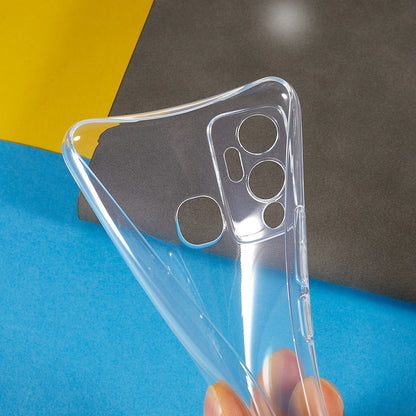 For Infinix Hot 12 Play 4G Ultra-thin Soft TPU Phone Back Cover Anti-drop Anti-scratch Protective Case