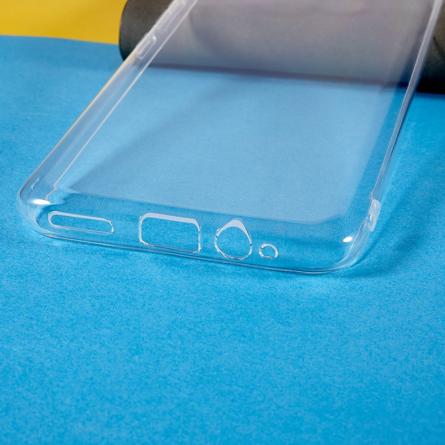 For Infinix Hot 12 Play 4G Ultra-thin Soft TPU Phone Back Cover Anti-drop Anti-scratch Protective Case