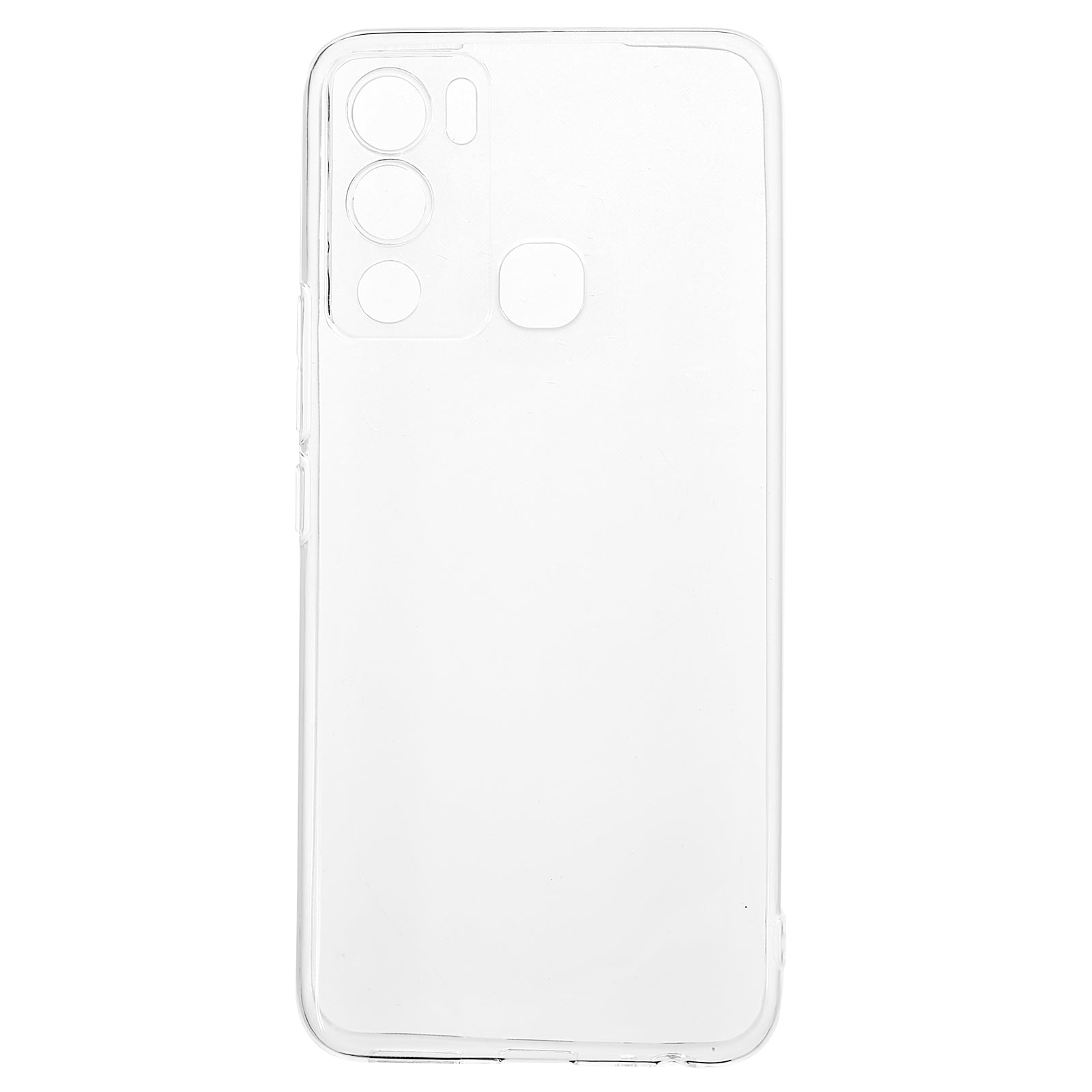 For Infinix Hot 12i 4G Ultra-thin Flexible TPU Phone Protective Cover Transparent Anti-scratch Anti-drop Case
