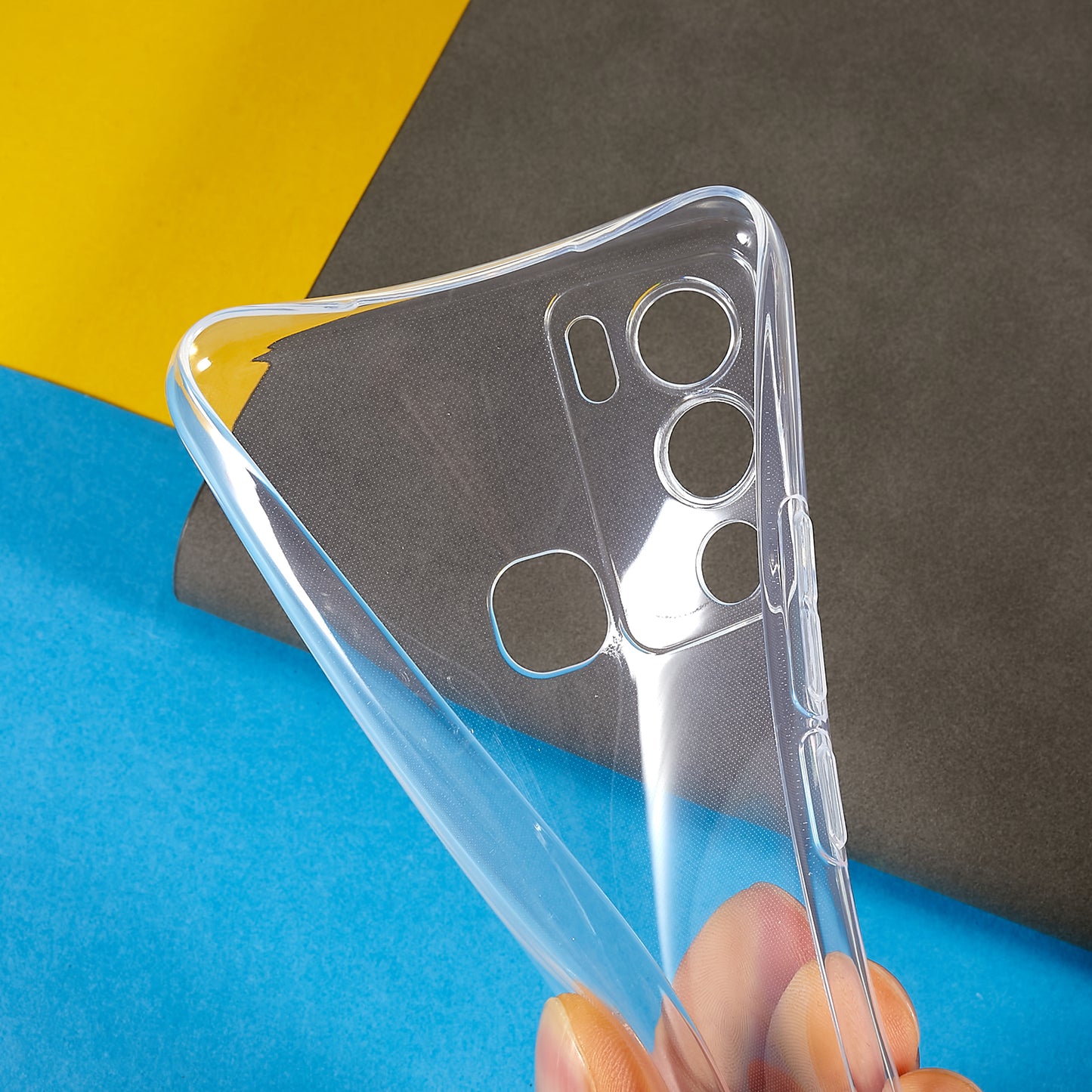 For Infinix Hot 12i 4G Ultra-thin Flexible TPU Phone Protective Cover Transparent Anti-scratch Anti-drop Case