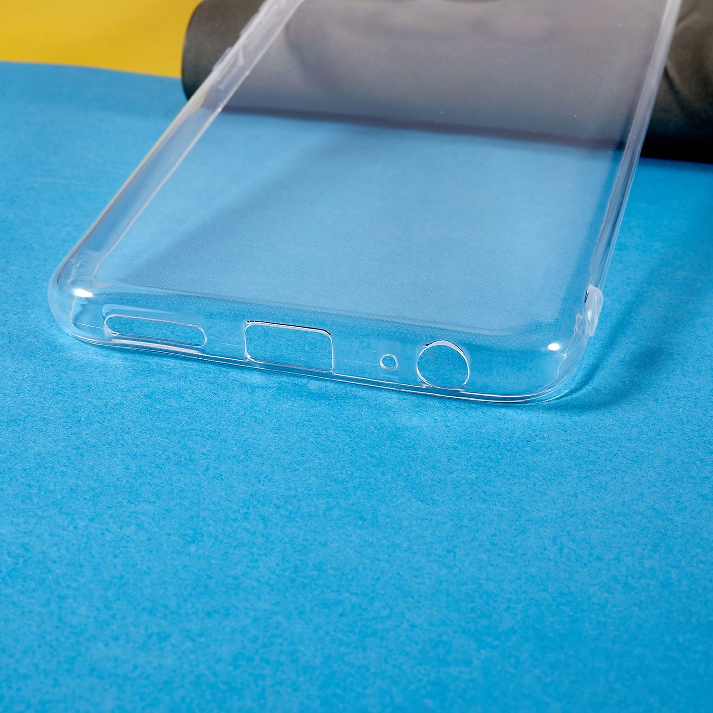 For Infinix Hot 12i 4G Ultra-thin Flexible TPU Phone Protective Cover Transparent Anti-scratch Anti-drop Case