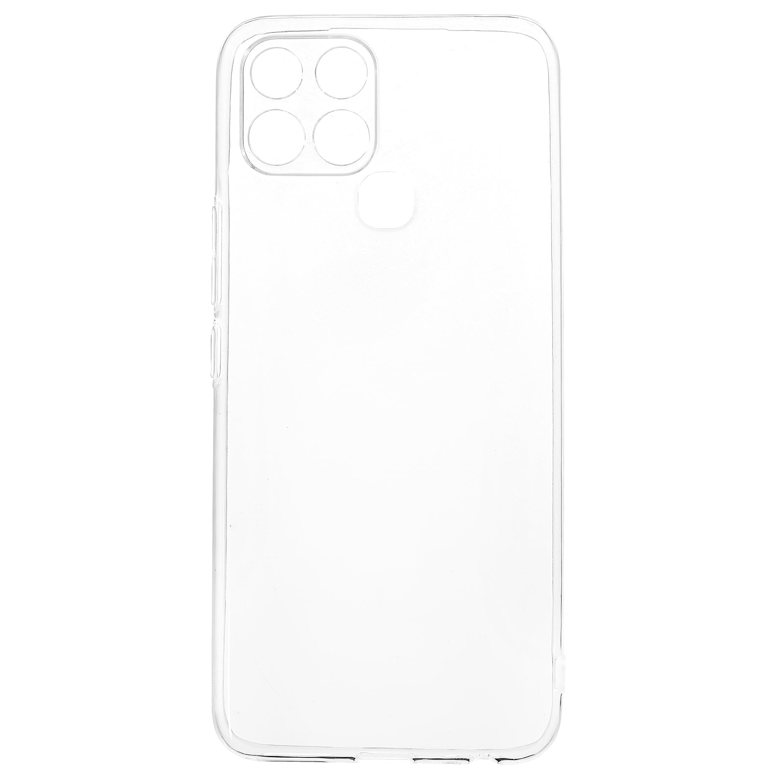 For Infinix Smart 6 Ultra-thin Soft TPU Clear Protective Cover Drop-proof Anti-scratch Phone Back Case