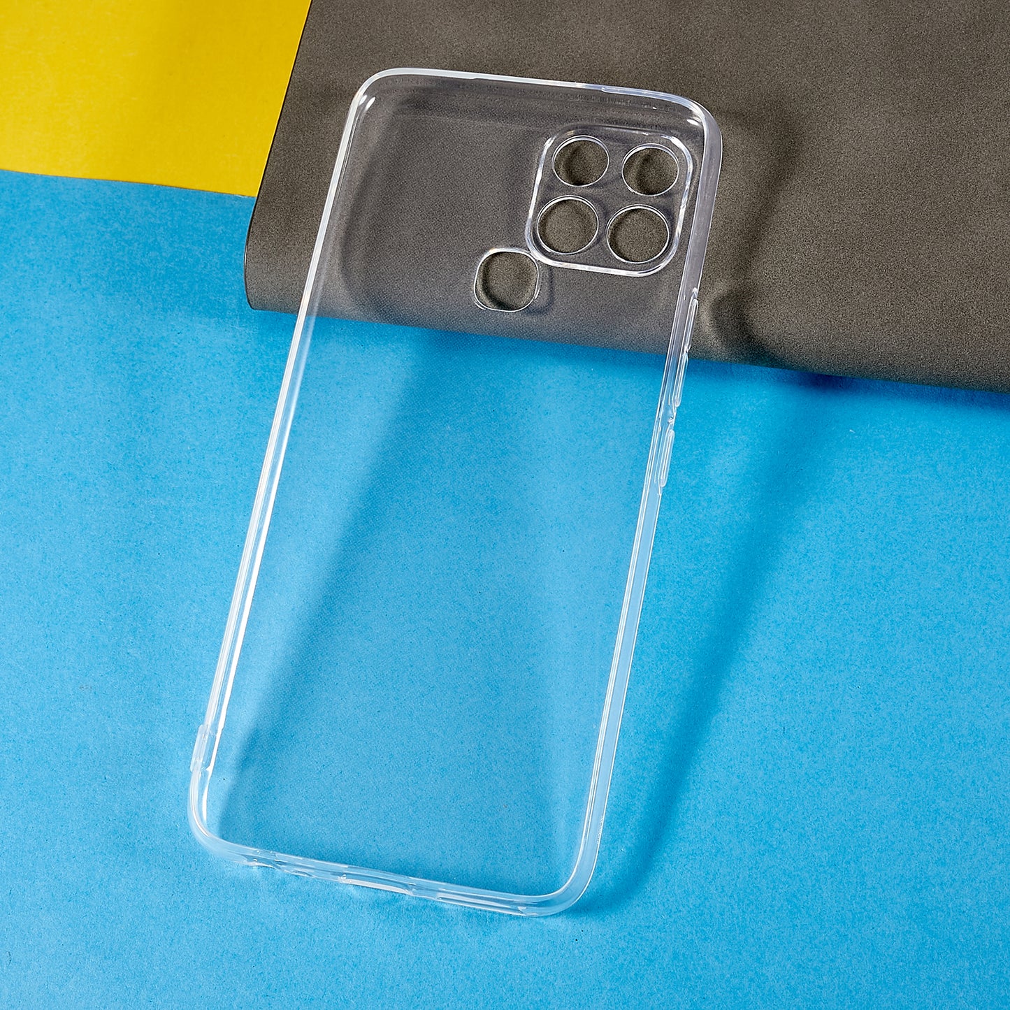 For Infinix Smart 6 Ultra-thin Soft TPU Clear Protective Cover Drop-proof Anti-scratch Phone Back Case