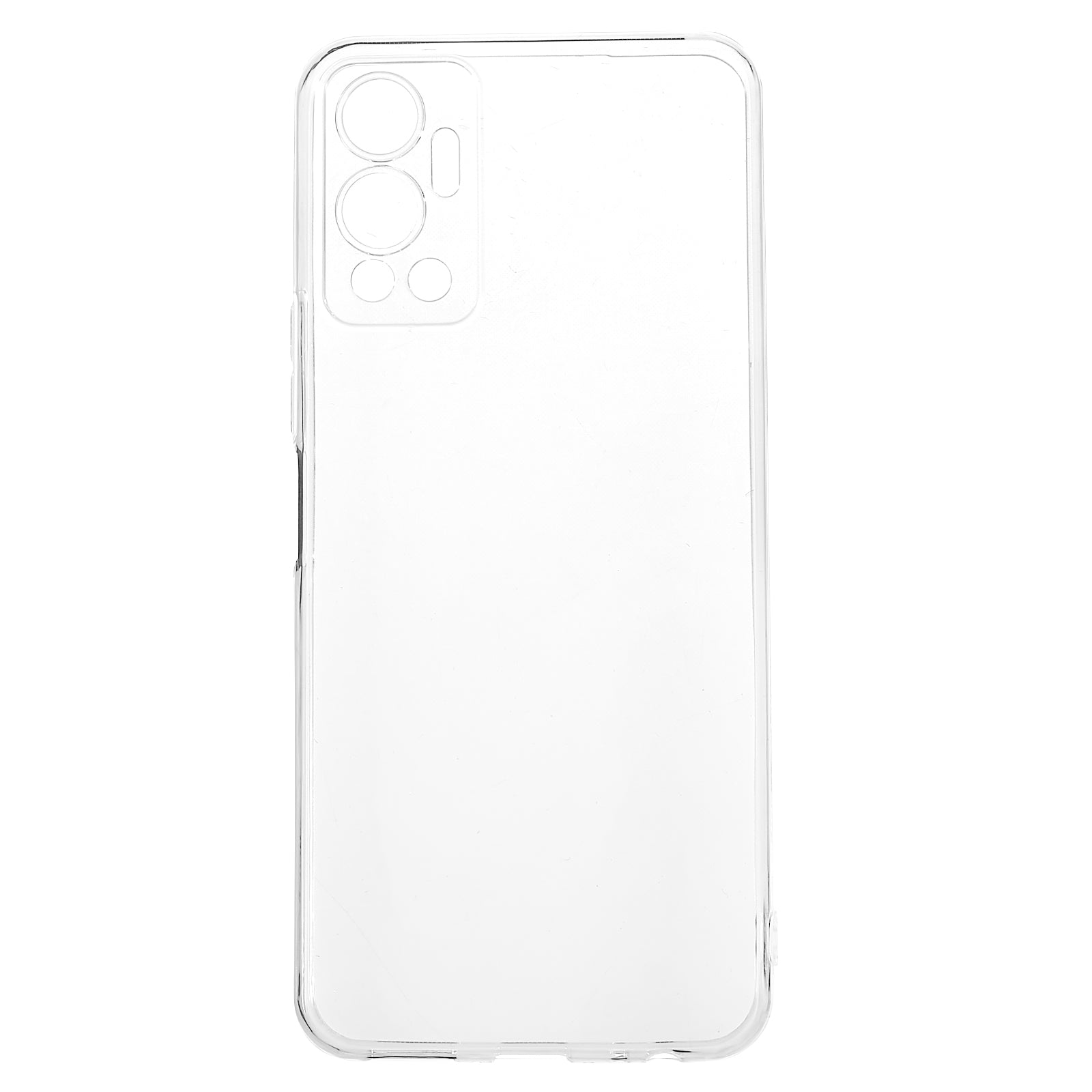 For Infinix Hot 12 4G Ultra-thin Flexible TPU Protective Back Cover Clear Drop-proof Anti-scratch Phone Case