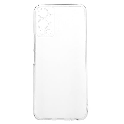 For Infinix Hot 12 4G Ultra-thin Flexible TPU Protective Back Cover Clear Drop-proof Anti-scratch Phone Case
