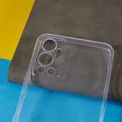 For Infinix Hot 12 4G Ultra-thin Flexible TPU Protective Back Cover Clear Drop-proof Anti-scratch Phone Case