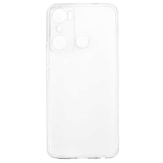 For Infinix Hot 20i 4G Anti-drop Ultra Slim Phone Case Transparent Anti-yellowing Shockproof TPU Back Cover