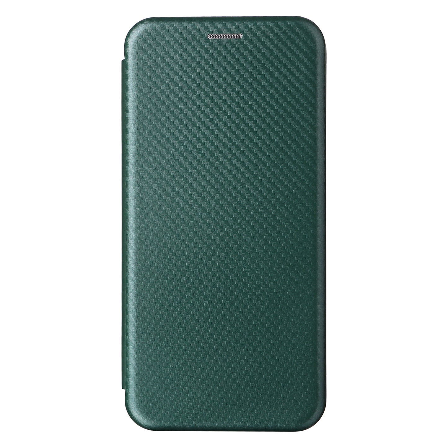 For Oppo A58 5G  Magnetic Auto-absorbed Carbon Fiber Texture PU Leather Phone Case Card Slot Stand Flip Cover