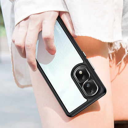 For Honor 80 Pro 5G Phone Case, TPU Bumper+Acrylic Back Shell Anti-fall Protective Cover