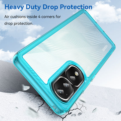 For Honor 80 Pro 5G Phone Case, TPU Bumper+Acrylic Back Shell Anti-fall Protective Cover