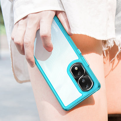 For Honor 80 Pro 5G Phone Case, TPU Bumper+Acrylic Back Shell Anti-fall Protective Cover